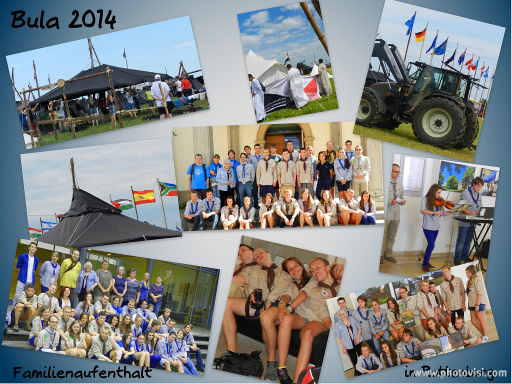 Photocollage Bundeslager 2014